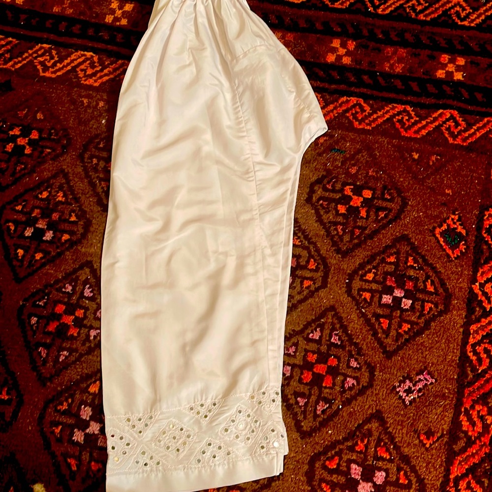 White pants